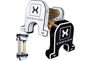 X EMOXION Emoxion Barras Paralelas Calistenia Profesionales PEQUEÑAS, Ideales Para Calistenia En Casa Soporte De Flexiones Entrenamiento Funcional Y Ejercicios De Gimnasia Artística. Version Nemexis (B/N color)