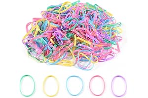 220 stycken färgglada hårsnoddar, elastiska hårband, mini flätgummi för barn och vuxna, för hästsvans, flätor, flätfrisyrer