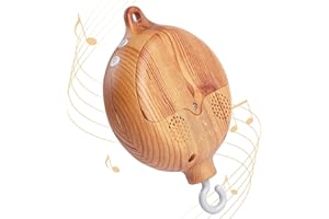JOGNEE Baby Mobile Spieluhr, Baby Crib Mobile Musical Box, Spieluhr mit drehbarem Haken - Krippe Mobile Motor Batteriebetriebene Spiele 35 Tunes Krippe Spielzeug Zubehör