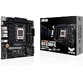 ASUS TUF Gaming B650M-E AMD B650 AM5 DDR5 6400 2xDP HDMI Dual M2 USB3.2 AURA RGB 2.5Gbit LAN matX RAM support up to 128GB,