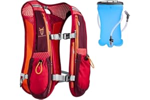 UTOBEST Sac à Dos léger pour Course à Pied, Sac d'hydratation Fonctionnel 5,5 L…