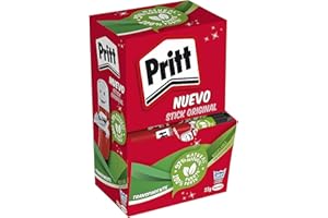 Pritt Colla Stick 15 x 22g, colla per bambini sicura e affidabile, colla Pritt per lavoretti e fai da te, con una tenuta forte per uso scuola e ufficio, 15 stick x 22g