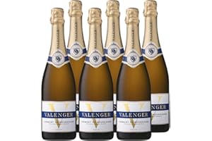 Valenger Brut - AOP Crémant de Bourgogne - Lot de 6 bouteilles x 75 cl