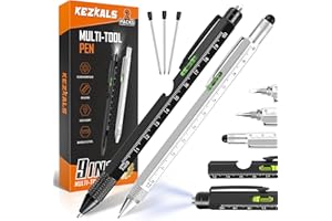 ‎KEZKALS KEZKALS Geschenke für Männer, Vatertagsgeschenk für Papa, 2pack-9 IN 1 Kugelschreiber, Männergeschenke, Papa Geschenk, Geburtstagsgeschenk Gadgets für Männer, Männertag Geschenke, Vatertag Geschenk