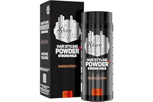 ‎THE SHAVE FACTORY THE SHAVE FACTORY Haarstyling-Puder – Sandelholz 30g – Mattes Volumen- & Texturpuder für Männer – Starker Halt, Flexibler Style, Langanhaltendes Finish – Professionelles Friseurprodukt