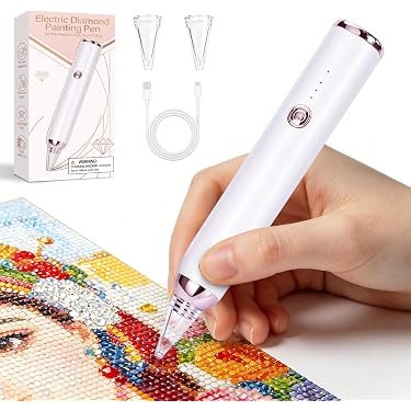 3 Pièces 5D Diamond Painting Stylo de Peinture Stylo Diamond Painting DIY Stylo de Peinture