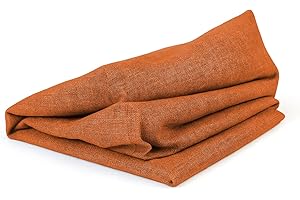 POKAR Copricuscino per Cuscini per Europallet - Cuscino-Sedile 120x80, Arancione