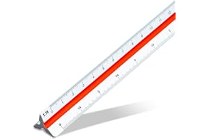 ‎ARISTO Aristo AR1314/5 Dreikantmaßstab Berufsschule (Kunststoff, 30 cm) weiß