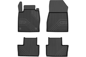 MOTOS Alfombrillas de Goma para Nissan Juke II Desde 2019 Mejore la Comodidad de Sus Viajes con la Alfombra Antideslizante Car No.77- Alfombrillas de Coche para Varias Estaciones