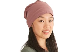 CHARM Mujer Hombre Gorro de Verano Ligeras - Sombrero Slouchy Beanie de 100% Algodón Oncologico Elastico