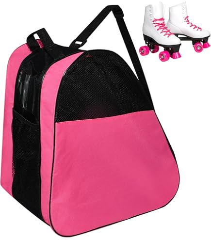 BESPORTBLE 2-teilige Rollschuhtasche - Skate-Tasche & Rucksack Für Kinder