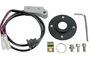 TIKSCIENCE Electronic Ignition Module Fit for VW Bug Buggy Rail 009 Distributor & Stock Vacuum, Compatible with 1950-1979 Accu-Fire Stock or Bosch 009