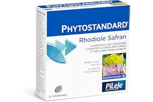 Phytostandard Rhodiola Safran, 30 pièces, 30 comprimés