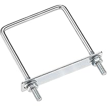 4x Bügelschrauben 80x150mm M10 Aus Edelstahl - Stabile U-Bolzen Für Auto, Boot & Rohr-Befestigung