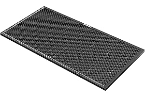Dofiki Table laser en nid d'abeille pour graveur laser CO2 P2, lit laser en nid d'abeille pour la découpe laser CO2 P2, nid dabeille laser 630x325x12mm