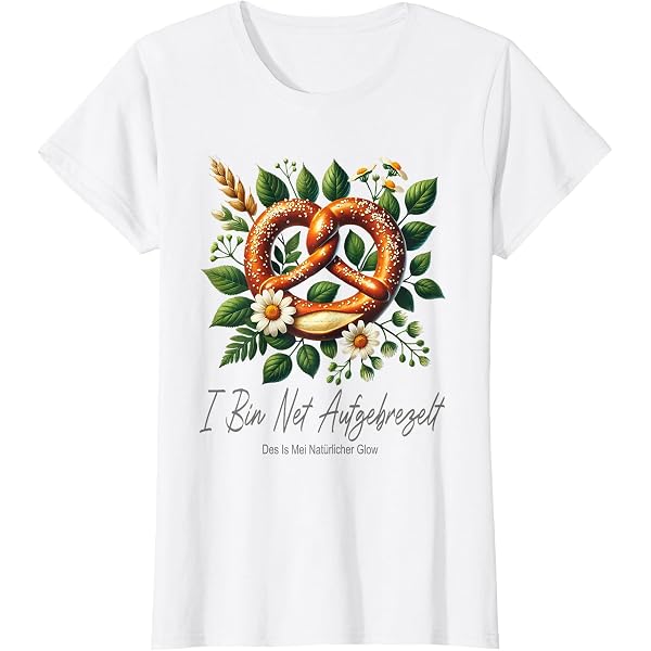 Unbekannt T-Shirt Aufgebrezelt - Weiß, V-Ausschnitt, Kurzarm, Größe L, Basic Shirt