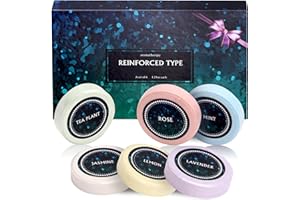 RoseFlower Bombes de Douche,Vapeurs de Douche Aromathérapie Avec Lavande/Rose/Thé/Jasmin/Citron/Menthe, pour Spa à Domicile, Cadeau d'anniversaire pour Femmes et Hommes