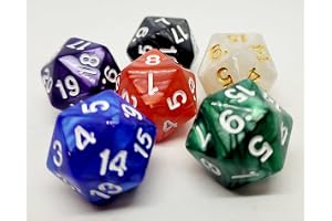 Dice4friends DIC37265 – tärningsset: Spindown D20 (6)