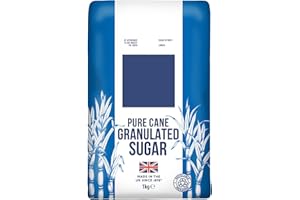 SARAS FLAVOURS OF ASIA Ttate & Llyle Granulated Sugar 1kg | Pure Cane Sugar for Baking, Cooking & Beverages | Perfect for Everyday Use