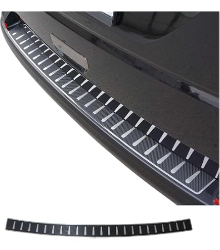 Protection De Seuil De Coffre Pour VW Arteon 2017-2021 - En Acier Inox Chromé, Anti-rayures