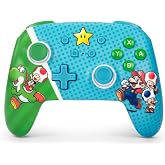 PowerA Gelişmiş Kablosuz Denetleyici - Nintendo Switch/Switch Lite/Switch-OLED Modeli, Nintendo Switch 2, Super Star Friends,