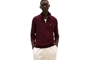 Tommy Hilfiger Men’s Essential Cotton Half Zip Jumper