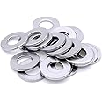 M8 (8mm) Flat Washer (Form C) - Stainless Steel (A2) (Pack of 20)