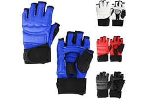 Hwtcjx Guantes de Boxeo, Boxing Gloves, Guantes de Boxeo MMA Kárate Taekwondo Artes Marciales para Niños de 3 a 12 años
