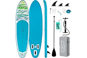 FunWater Tavola Da Stand Up Paddle 320cm & 350cm Sup per 2 Persone/Famiglie con Accessori Completi PVC A Doppio Strato Adatta Ai Principianti Tavola Da Paddle Gonfiabile per Adulti E Principianti