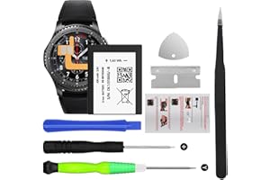 ITMBET [430mAh] Akku für EB-BR760ABE mit Hoher Kapazität, Ersatzakku für Samsung Gear S3 Frontier (SM-R760, R770, R765) Galaxy Gear S3 Classic GH43-04699A mit Professionellem Reparatur Toolkit