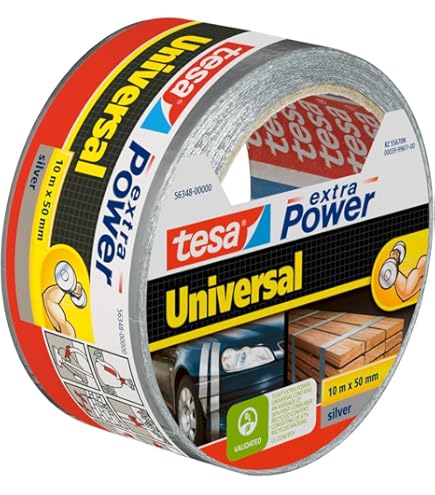 Nastro Americano - 3 Rotoli Da 5cm X 10m | Impermeabile E Extra Forte | Per Riparazioni E Fai Da Te - Foto 8