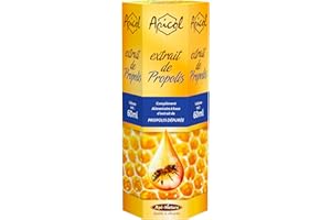 TONGIL Propolis 100% Pure Liquide 60 ml | Extrait de Propolis Naturelle | Renforce l'Immunité, Soulage le Mal de Gorge | Riche en Flavonoïdes, Sans Allergène | Api-Nature Tong-il