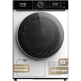 EVVO NATURE SR Heat Pump Dryer &ndash; Capacity 10 kg, Heat Pump, Energy Efficiency E, Condensation Dryer, Moisture Sensor, Anti-Wr