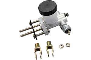 SOLLON Hydraulic Brake Master Cylinder for 90cc 110cc 125cc 150cc 200cc 250cc Go Kart Buggy Sunl BMS Kandi Roketa Kazuma Kinroad ATV