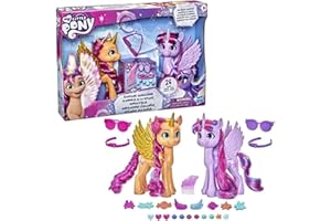 My Little Pony Figure: Una Nuova Generazione - Sunny Starscout & Twilight Sparkle 15 cm - Include 26 accessori