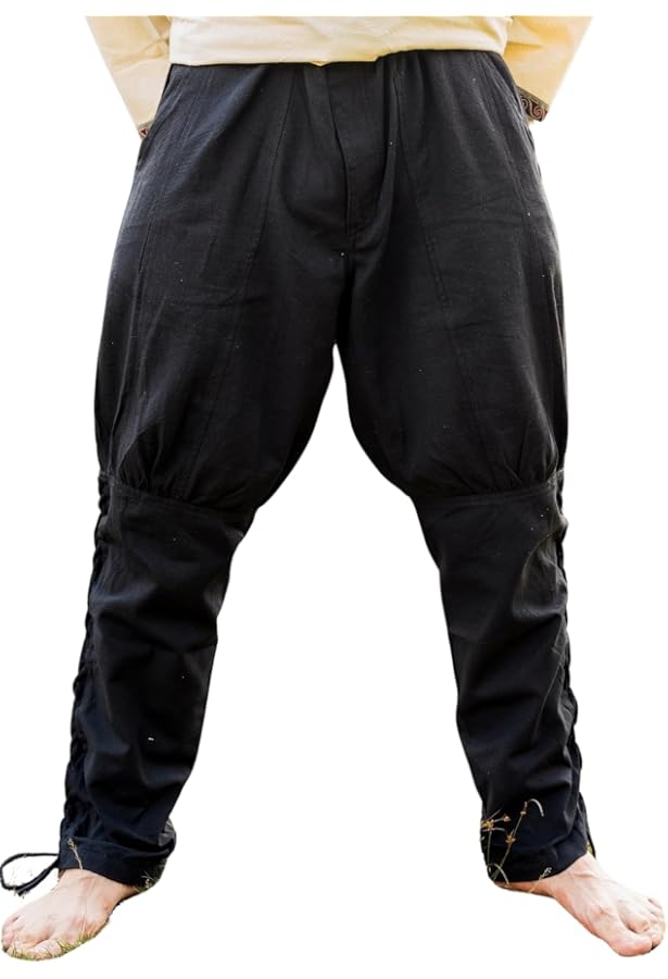 Leonardo Carbone® Waldläufer Tuniek Aldon uniseks - middeleeuwse kleding heren en dames, middeleeuws overhemd, vrijetijdshemden korte mouwen, carnavalskostuum, LARP-kleding - 100% katoen, groen, XXL