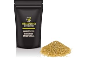 ‎HANSE&PEPPER GEWÜRZKONTOR 500g Vanillezucker Buorbon Vanille Schoten natürlich von Hanse&Pepper Gewürze - Gourmet Serie