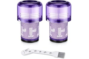 APZOVO Filtro para Dyson V12 Filtros de Repuesto para Dyson V12 Detect Slim Absolute Extra Total Clean Fluffy Aspiradora, Lavable HEPA Filtro Reemplazo para No. DY971517-01