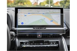 CDEFG Kompatibel mit Toyota C-HR CHR 2024 2025 Facelift Navigation Schutzfolie 6H Kratzfest 12,3 Zoll GPS Displayschutzfolie Navi Folie CHR Hybrid 2024 Zubehör 2 Stück