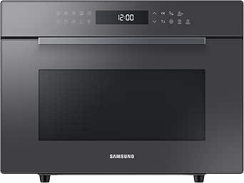 Samsung MC35R8088LC/ET Forno Microonde Combinato, 35 Litri, 1400 W, Grill  XXL, con Piatto Doratore e Vaporiera, Nero : Amazon.it: Grandi  elettrodomestici