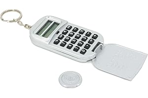 BVC B-29330 - Llavero Calculadora conversora Euro con Moneda para Carro de la Compra
