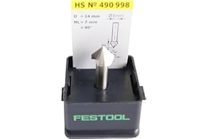 Festool V-Nutfräser HS S8 D14/7/90°