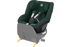 Maxi-Cosi Pearl 360 dla niemowlaka i-Size, Fotelik samochodowy obrotowy 360, od 3 miesięcy do 4 lat (61–105 cm), Obracanie jedną ręką, ClimaFlow, Uprząż z systemem Easy-In, G-CELL, Authentic Green