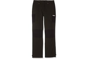 Regatta Junior spodnie softshellowe dla dzieci, czarne, rozmiar 4XL