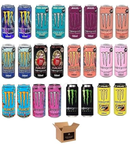 Monster Ultra Energy Zero Sugar 355ml (Pack of 24) : Amazon.co.uk