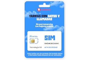 GENÉRICO Tarjeta SIM con Datos y Llamadas | Multi FUNCIÓN (Móvil, Tablets, Routers, Smart Watch, Cámaras) | 4G, 5G Alta Velocidad | Elige tu Tarifa | Comparte Datos