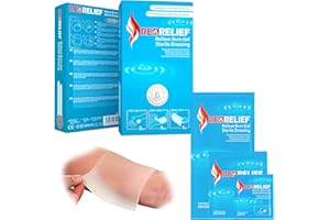 RedRelief Emergency Assorted Burn Dressings Pack of 6 - Cools, soothes and relieves Pain