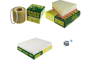 EISENFELS Filter Set Inspektionspaket erstellt mit MANN-FILTER Ölfilter HU 710 x, Luftfilter C 2295/2, Innenraumfilter CU 2545, Verschlussschraube
