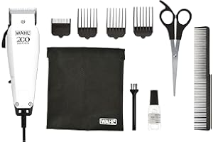 Wahl Home Pro Hair 200 Clipper, máquina de cortar pelo con cable para hombre, corte DIY en casa, afeitadora de cabeza