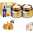 KASTWAVE Bee Venom Cream - Bee Venom Instant Ultra Strength Pain Relief Therapy Cream, Bee Venom Joint Therapy Pain Relief Gel, Bee Venom Cream for Arthritis (2PCS)